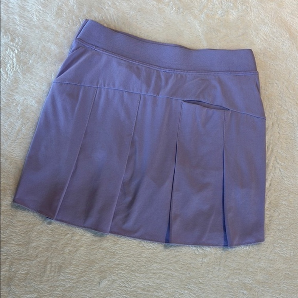 Lavender Pleated Women's Skirt